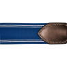 Elastisches Jagdbrustblatt Y Canter - Braun / Marine