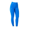 Damen-Leggings Equestro x FISE Full-Grip, Slim-Schnitt - Blau aus Savoyen