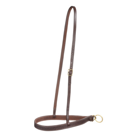 Nasenriemen für One-Ear-Trense von Pool’s mit Messingschnallen