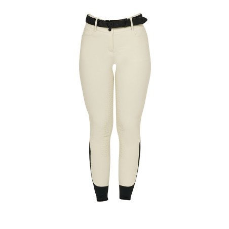 Damen-Reithose Equestro, Knie-Grip, High Waist