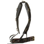 Arbeitsgurt Leder mit Polstern Chetak