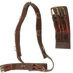 Arbeitsgurt aus Leder ohne Polster Chetak