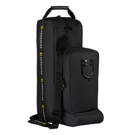 Equestro Stiefel- und Helmtasche aus technischem Gewebe