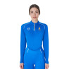 Damen-Training-Base-Layer Equestro x FISE - Blau aus Savoyen