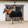 Fleece-Teppich Geflochtenes Seil Kentucky - Schwarz