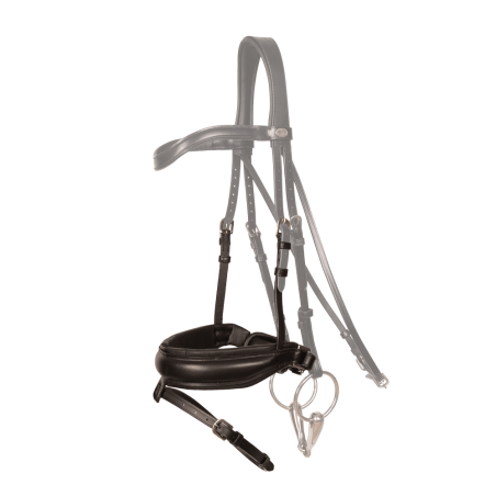 Spezielle FEI Pull-Back-Nasenriemen Mat Dy’on Working Kollektion