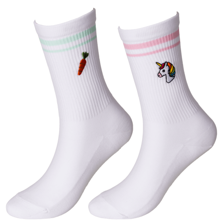 Kentucky Unicorn & Carrot Sportsocken