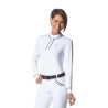 Damen-Poloshirt Candiba ML Flags & Cup - Marineblau