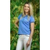 Damen-Poloshirt MATARA Flags & Cup - Provence