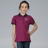Kinder-Poloshirt CALI Flags & Cup - Himbeere