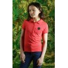 Kinder-Poloshirt COPERNA Flags & Cup - Koralle
