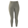 Damen-Reitleggings Kentucky Classic Full Grip - Staubiges Grün
