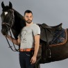 Herren-T-Shirt ACAPULCO Flags & Cup - Meliertes Grau