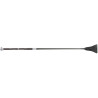 Reitgerte Hindernisse Fleck Contact - Schwarz / Braun