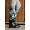 Equithème Argyle Damen Socken - Salbeigrün / Anthrazit