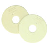 Halboffene Norton-Gebissscheiben - Weiß