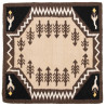 Navajo-Teppich Westride by Franck Perret Sioux - Braun / Beige