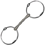 Aufziehtrense große Ringe Harz Privilege Equitation