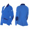 Damenjacke Sophia Privilege Reitsport - Elektrischblau / Marineblau