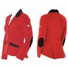 Damenjacke Sophia Privilege Reitsport - Rot / Schwarz