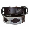 Hundehalsband Flags & Cup CHUKKA - Braun / Schoko / Taupe