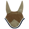 Fliegenhaube Equithème Polyfun - Taupe / Marineblau
