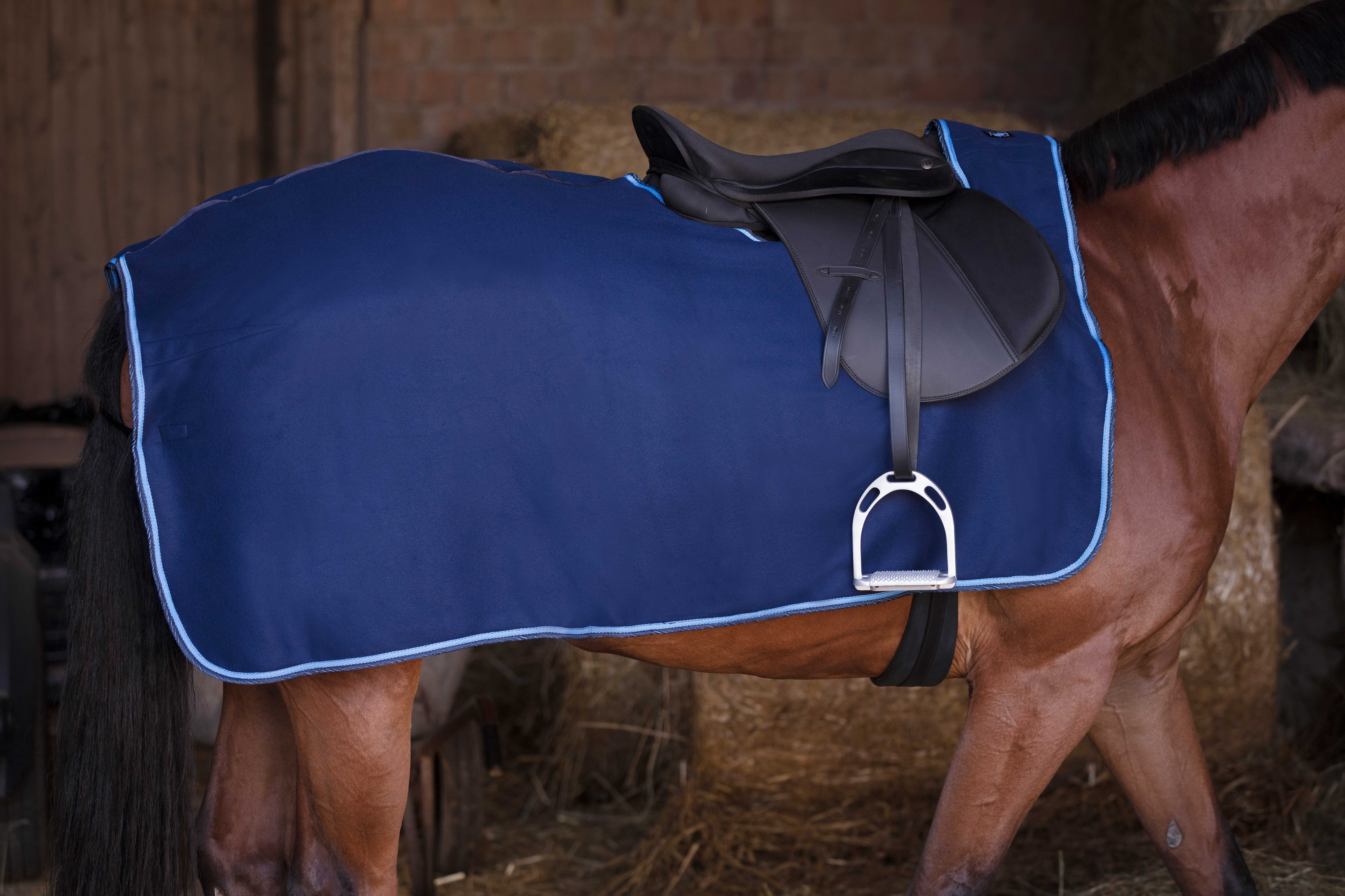 Polar-Ausreitdecke Riding World Marine / Himmelblau Polar-Ausreitdecke Riding World Marine / Himmelblau