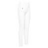 Reitleggings Easy Rider Dietse Performance FullGrip Damen - Weiß