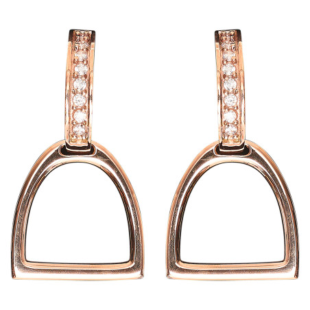 HV Polo Lotta Damen-Steigbügel-Ohrringe