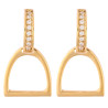 HV Polo Lotta Damen-Steigbügel-Ohrringe - Gold