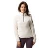 Damen-Anorak-Fleecepullover Horze Frieda - Blau Jet Stream