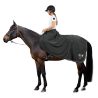 Bequeme Arbeitsdecke für Pferd und Reiter B Vertigo - Grün Scarabäus