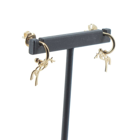 Kreolen-Ohrringe Pénélope Léonie