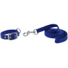 Halsband und Leine für Hunde Riding World Oscar - Rot