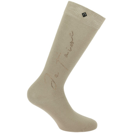 Socken Je t'aime Equithème Cassis