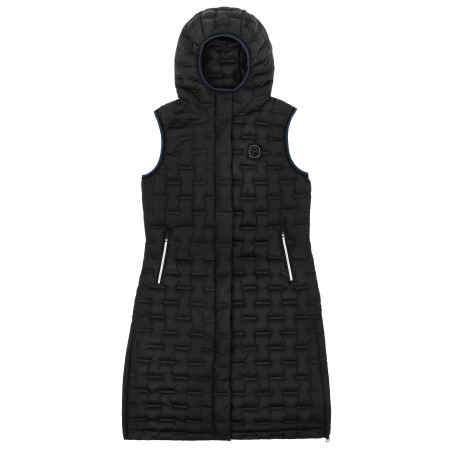 Lange, nahtlose, gesteppte Jacke Je t’aime Equithème Navina Damen