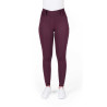 Damenreithose Equithème Alizé mit Silikonvollbesatz - Pflaume