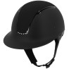 Equithème-Helm Soazy Mat Crystal x 5 - Schwarz / Strass