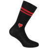 Reitsocken Equithème Nikita - Schwarz / Rosa
