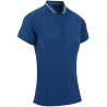 Polo Equithème Elodie Kurzarm - Blau Monaco