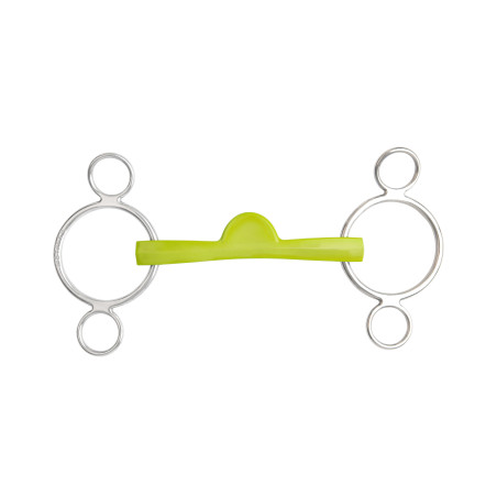 Verstellbares Gebiss Metalab Flexi Soft 3-Ring-Halbmond