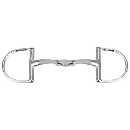 Verdun-Gebiss Sprenger Satinox doppelt gebrochen