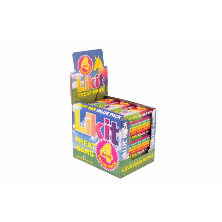 Likit Riegel 4er-Pack für Pferde