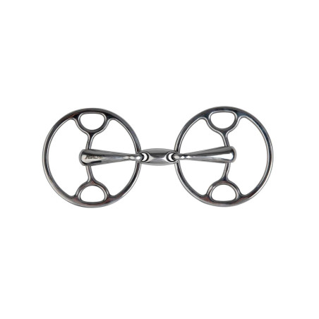 Metallab-Aufziehkandare mit gleitendem Mundstück