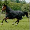 Wasserdichte Tyrex Equithème Lumin 600D Fliegendecke - Schwarz