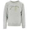 Sweatshirt Pénélope Chloé - Meliertes Grau