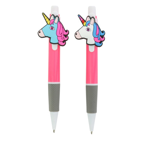 2 Einhorn-Stifte Equi-Kids rosa