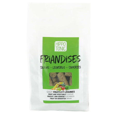 Pferdeleckerlis Hippo-Tonic mit Obst- und Gemüses Geschmack