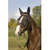 Fliegenmaske Equithème Training - Altes Modell Schwarz