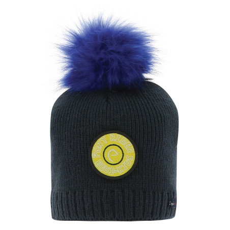 Equi-Kids PonyRider Mütze mit Bommel